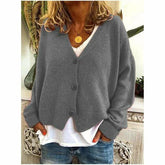 Vintage Casual Loose Knitted Coat